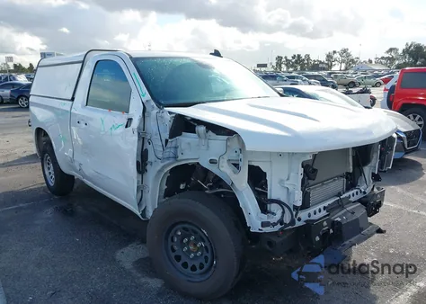 2023 Chevrolet Silverado 1500 2Wd Standard Bed Wt z USA, uszkodzony, nr VIN 3GCNAAEK7PG344269